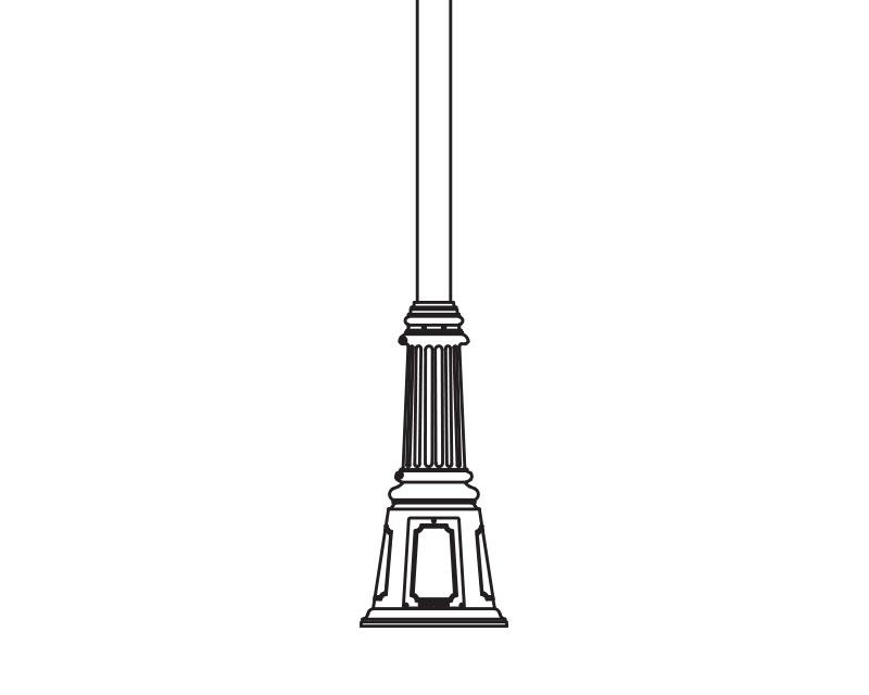 Anchor Base Post (389-)